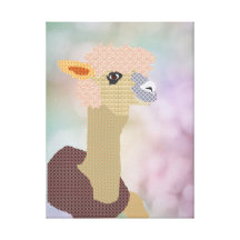 Canvas de arte da alpaca do Al Impressão De Canvas Envolvidas
