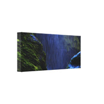 canvas naturais da cachoeira da ponte do tonto impressão de canvas envolvida