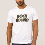 Cão de rocha t - shirts