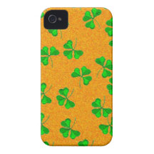Capa de iphone 4 irlandês do trevo iPhone 4 capa