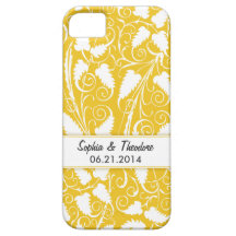 Capa de iphone 4 personalizado da videira do ouro  capa de iPhone 5 Case-Mate