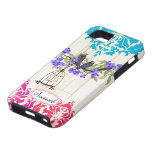 Capas de iphone corais do damasco do Aqua do rosa  Capas iPhone 5