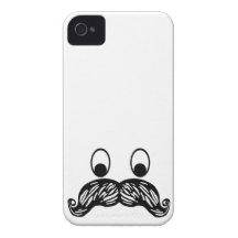 Capas de iphone do Moustache Capas iPhone 4 Case-Mate