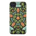 Capas de iphone florais do teste padrão da mandala capas iPhone 4 Case-Mate