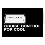 capslock - cruise control para legal cartão