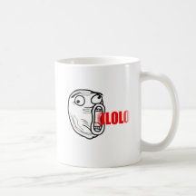 Cara de LOL Caneca