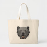 cara do urso preto bolsas