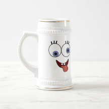 Cara engraçada caneca