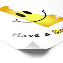 Cara feliz - tenha um dia de Delaware! Foto Arte