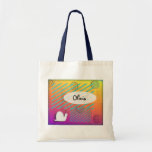 Caracol retro saco personalizado bolsas para compras