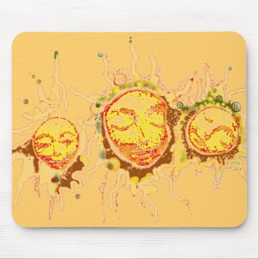 Caras do Sun Mousepad