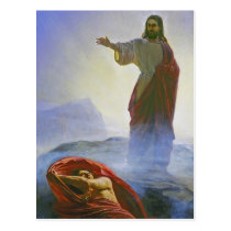Carl Heinrich Bloch - GC tentado Jesus cartées postais