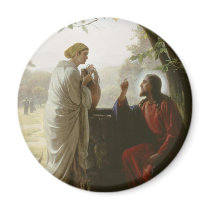 Carl Heinrich Bloch - mulher no poço imans
