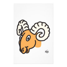 Carneiro - Aries Papeis Personalizados