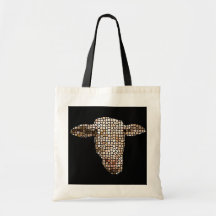 Carneiros (mosaico) bolsas para compras