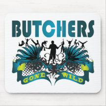 Carniceiros idos selvagens mouse pads