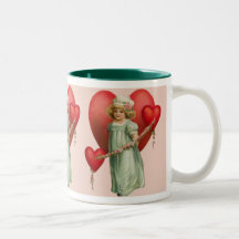 Caro Coração Menina Caneca