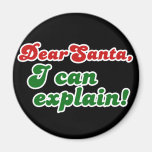 Caro Papai noel, eu posso explicar o Natal Imãs De Refrigerador