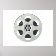 Carretel de filme do filme impressão
