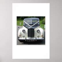 Carro do casamento posteres
