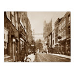 cartão 1927 do sepia de worcester Reino Unido Cartão Postal