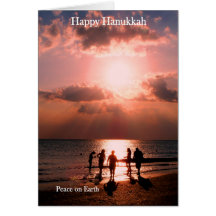 Cartão #1 de Hanukkah