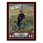Cartão: Bicicletas & triciclos de Howe Cartões Postais