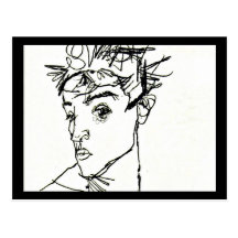 Cartão-Clássico/Egon Schiele 10 Cartões Postais