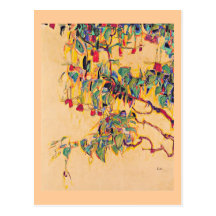 Cartão-Clássico/Egon Schiele 6 Cartão Postal