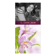 cartão com fotos do dia das mães