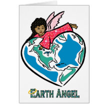 Cartão: Da "anjo terra" (b)