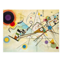 Cartão da composição VIII de Kandinsky Cartao Postal