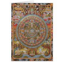 Cartão da vida de Buddha