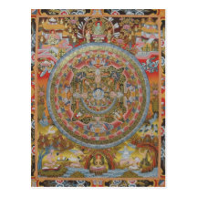 Cartão da vida de Buddha Cartões Postais