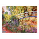 Cartão das belas artes de Claude Monet Cartoes Postais