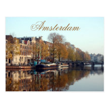 Cartão de Amsterdão Cartao Postal