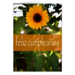 Cartão de aniversário espanhol