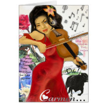 Cartão de Carmen