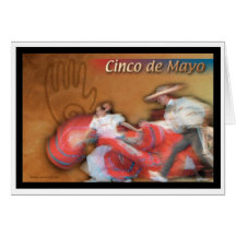 Cartão de Cinco de Mayo