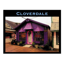 Cartão de Cloverdale (OU) Cartao Postal