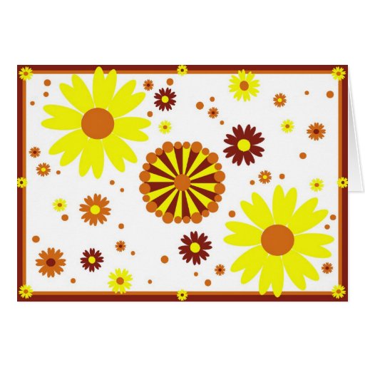 Cartão de Diwali da flor