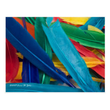 Cartão de Featherly Cartões Postais