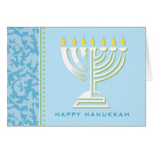 CARTÃO DE HANUKKAH