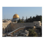 Cartão de Jerusalem Cartoes Postais