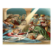 cartão de jesus do bebê cartao postal
