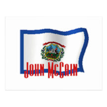 Cartão de McCain West Virginia Cartão Postal