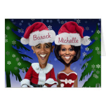 Cartão de Natal de Obama