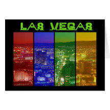 Cartão DE NÉON do clássico de Las Vegas