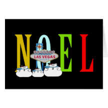 Cartão de NOEL Las Vegas