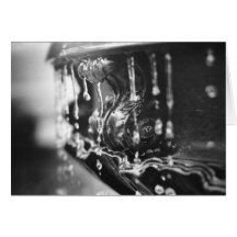Cartão de nota da fonte de B&W